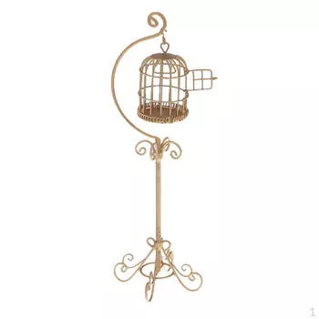 1:12 Миниатюрный кукольный домик из металла с держателем