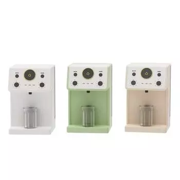 1:12 миниатюрный кукольный домик, настольный диспенсер для воды с зарядным кабелем, мебельная техника, модель, декор, игрушка розовый