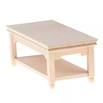 1:12 Миниатюрный кукольный домик Teapoy Мебель Деревянный Мини Стол Игрушка One Size