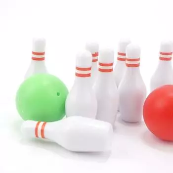 1/12 Моделирование Шара для Боулинга Игрушка Миниатюры Кукольный Домик Игрушка Боулинг Творческие Дети Simulation Bowling Ball Toy