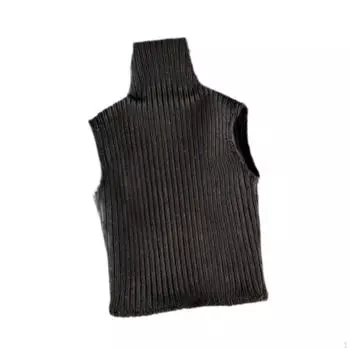 1/12 Мужская кукла Жилет Фигурка Одежда Декор Одежда Миниатюрные фигурки для коллекционирования чёрный