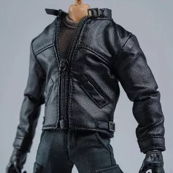 1/12 Мужская куртка для фигурок солдат, одежда для фигурок, модель модной куртки, для 6-дюймовой модели куклы кофейный