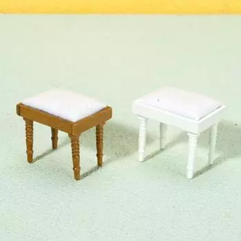 1:12 новинок трехмерная самодельная устойчивая мини-кукольная мебель табурет миниатюрная детская игрушка кукольный домик аксессуары