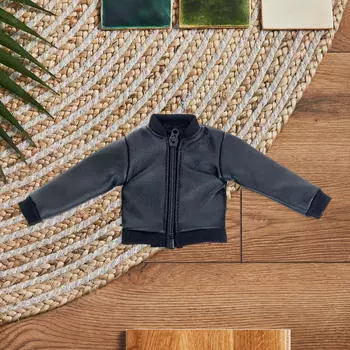 1:12 Scale Jacket 1/6 Male Figure Doll Clothes Miniature Top Coat for 6 inch,