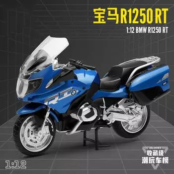 1:12 сплавов моделирование BMW R1250RT гоночный мотоцикл украшения детские игрушки для мужчин белый