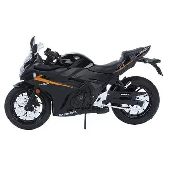 1/12 Suzuki GSX-250R Alloy Racing Мотоцикл Модель Моделирование Литой Металлический Мотоцикл Соревнование Модель Коллекционная Игрушка Подарок Детям чёрный