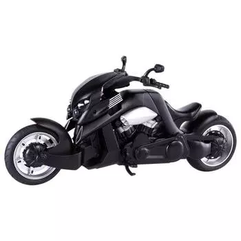 1/12 тираннозавр мотоцикл сплав автомобиль игрушка со звуком и светом инерционные транспортные средства украшения игрушки для детей подарок чёрный