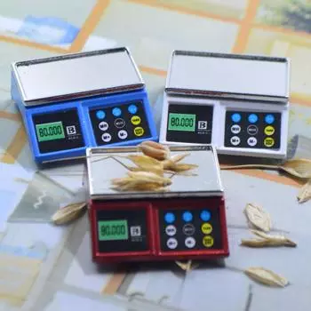 1/12 Украшение Электронный Масштаб Игрушка Кукла Миниатюрный Орнамент белый