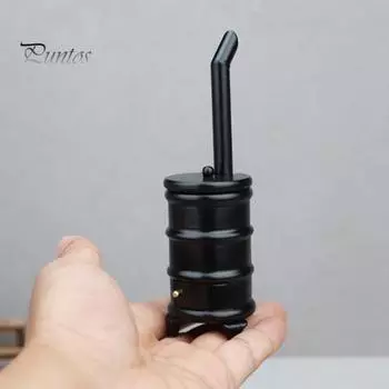 1/12 украшения для кукольного домика, миниатюрный камин, тонкая работа, реалистичная имитация мебели, украшения чёрный