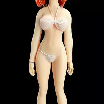 1/12 Женская кукольная одежда Фигурка Бюстгальтер и нижнее белье, аксессуары, одежда белый