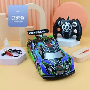 1:14 4Wd Remote Control Spray High-Speed Racing 11-Way Charging Children S Cool Stunt Car Boy Toy 1:14