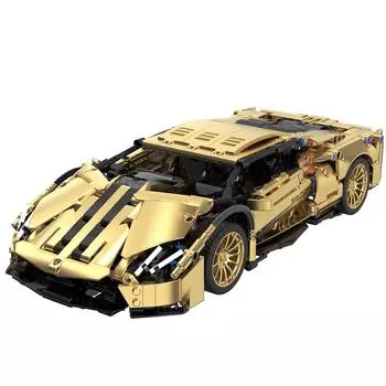 1: 14 Lamborghini Creative Series гоночная модель строительные блоки Moc Expert спортивные машинки игрушки для взрослых подарок на день рождения сборные игрушки