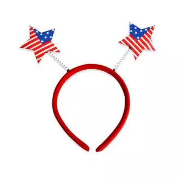 1/15 шт., повязка на голову для вечеринки, повязка на голову с американским флагом, День памяти, День независимости, 4 июля, головной убор, аксессуар для патриотической вечеринки N