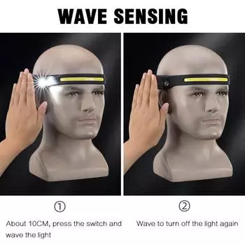 1-15 шт. светодиодный индукционный налобный фонарь USB перезаряжаемый налобный фонарь мощный кемпинговый налобный фонарь рыболовный фонарь 18650 аккумулятор