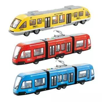 1:16 литой модели поезда изысканная устойчивая к ржавчине высокоскоростная модель железной дороги детская игрушечная городская железная дорога подарок для мальчика B93