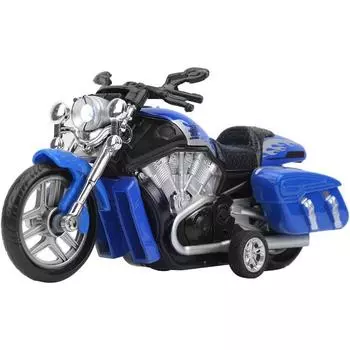 1/16 масштабные игрушки для мотоциклов, игрушечная модель двигателя из сплава, очень имитация детей, детский игрушечный автомобиль с откатным механизмом, игрушечный автомобиль со звуком и светом, игрушки 1/16-Size:16*5.5*9cm синий