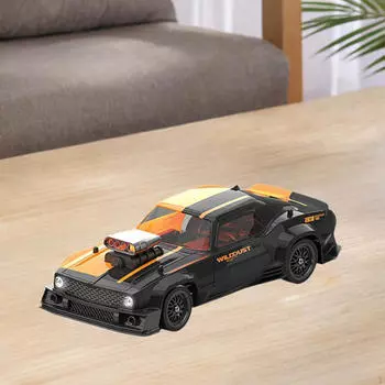1/16 RC Drift Car High Speed Hobby Model Full Scale 4WD Remote Control Sports Vehicle for Orange Black