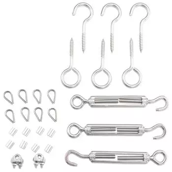 1/16 Садовые тросы Комплект тросов для штор/бельевой веревки/кабельных перил