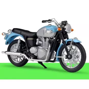 1:18. Литая под давлением металлическая модель мотоцикла Bonneville Racing Sports 2002 года BN