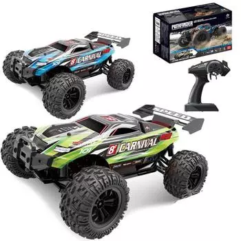 1:18 Rc Car 2.4g Полный привод Высокоскоростной автомобиль Внедорожник Альпинизм Дистанционное управление Дрифт Электрический 63-blue