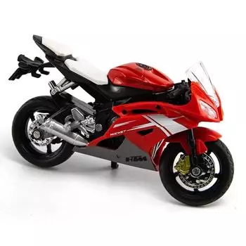 1/18 весы Yamaha R6, сплав, скутер, спортивный велосипед, фигурки, литье под давлением, детские игрушки, гоночные модели, реплики, сбор, подарок для мальчиков 1/18-Size:11.2*4.5*6cm
