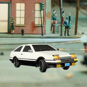 1/18 Задний привод, работающий на дрифте, 3WD, имитация фар, электрическая радиоуправляемая модель автомобиля для дрифта, пульт дистанционного управления белый