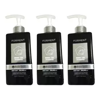 1+1+1+1 Forment Beartin Hair Loss Care Perfume Shampoo Cotton Hug 500ml, 4 pieces