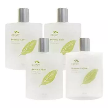 1+1+1+1 Мужская косметика Лосьон для кожи Man with Flowers Homme Skin Lotion, 1 лосьон, 4 лосьона