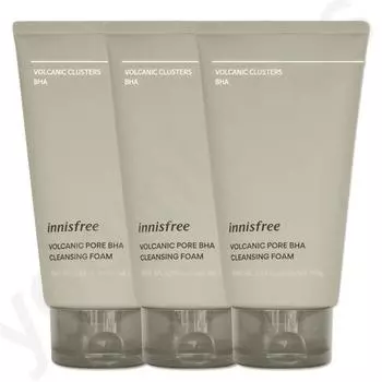 1+1+1/3 штуки / Пенка для умывания Innisfree Volcanic Pore Baja 150 г, 3 штуки