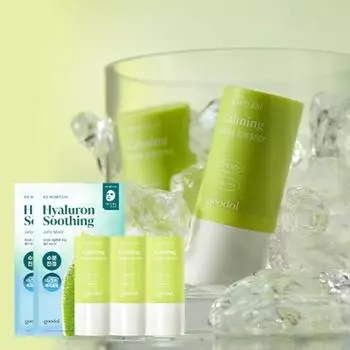 [1+1+1] Goodal clear Houttuynia cordata soothing cooling sun stick + exclusive gift, FREE, 19g, 3 pieces