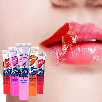 1+1+1 Morichae Lip Tattoo Tint Pack, 1 piece, 45g, sexy red_sexy red_sweet orange
