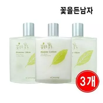 1+1+1 Мужская косметика Homme Skin Lotion 3 наименования на выбор Базовая косметика Man with Flowers, 1 наименования, 2 лосьона + 1 skin