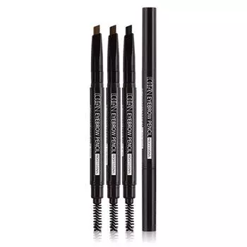 1+1+1 Women s and Men s Eyebrow Drawing Eyebrow Auto Pencil, 3 Pieces