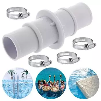 1-1/4 дюйма или 1-1/2 дюйма адаптер для шланга бассейна ПВХ шланговый соединитель для насоса бассейна шланговый соединитель муфта для очистителя бассейна шланг