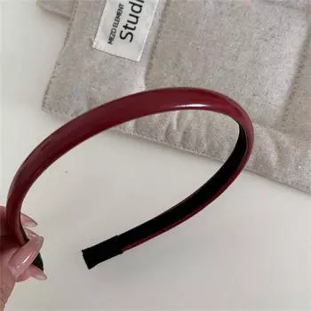 1/1.5/2/3СМ Популярные Красные PU Кожаные Повязки на Голову Ancora для Женщин Девушек Повседневная Вечеринка Головной Убор Ин Рождественские Головные Уборы