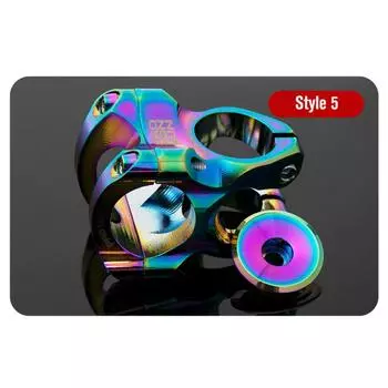 1 1/8 дюйма (28.6mm) Крышка + болт 1 комплект 6061 Алюминий 9 г/шт.