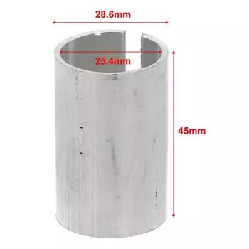 1 1/8 на 1 адаптер прокладки штока алюминиевый компонент 45mm