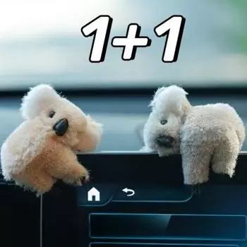 1+1 автомобильная плюшевая навигация коала кукла, корейский автомобильный аксессуар