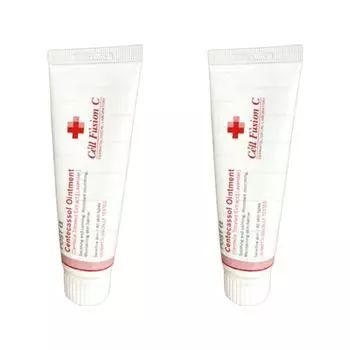 1+1 Cellfusion C Centecassol Ointment Cica Cream Регенеративная дерматологическая косметика для проблемной кожи и прыщей 40мл, 2 шт.