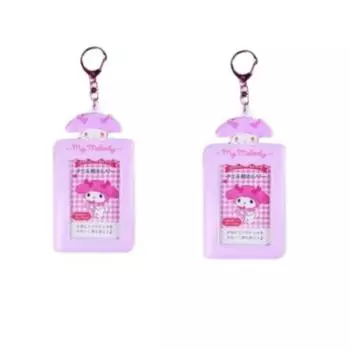 1+1 держатель Pooka Sanrio Poca фото держатель для карт чехол брелок для ключей сумка брелок для ключей Healflow