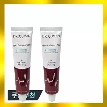 [1+1] Dr. Qman Collagen Cream Pack Season 2 Type One Premium 60g, 1 piece, 2 pieces