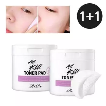 (1+1 event) Rir All Kill Toner Pad 70 sheets, 1 set