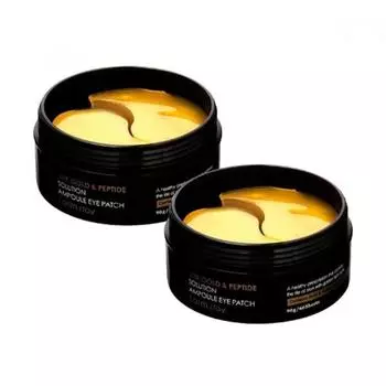1+1 Farmstay 24k Gold Peptide Solution Ампульные патчи для глаз 60 листов No options/20