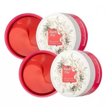 1+1 Farmstay Rose Ceramide Hydrogel Eye Patch 90 г 60 шт. No options/20