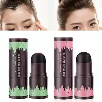 1,1 г ручка для нанесения теней для волос, инструмент для макияжа, портативная прочная губка для растушевки для начинающих чёрный