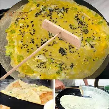 1/1 комплект грабли для яичного пирога, без заусенцев, экономия времени, легко чистить, полезная, многофункциональная разбрасыватель блинов для приготовления пищи, кухонные принадлежности