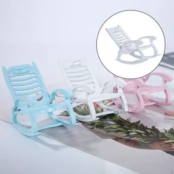1/1 кукольный домик миниатюрная качающаяся модель для детей кукольный доступ уличная комната белый