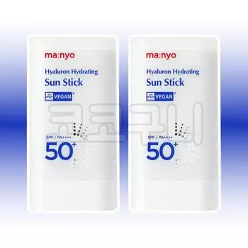 1+1 Manyo Factory Hyaluronic Hydrating Sun Stick 18g 2pcs