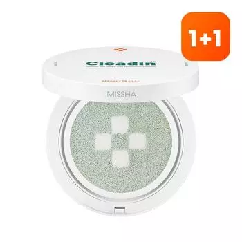 [1+1][Missha] Cycadin Rescue King Cushion Sun 25 г