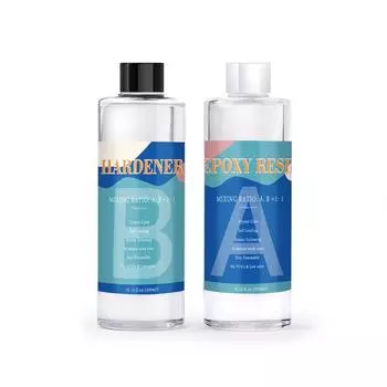 1: 1 Quick Drying AB Adhesive High Clarity/Self Defoaming/High Hardness/Resistance To Yellowing Epoxy Resin Drip Glue Crafts